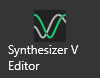 Synthesizer V R1 logo